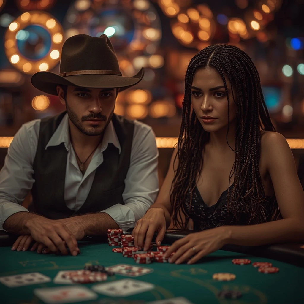 foto di due giocatori di poker 7Signs Casino